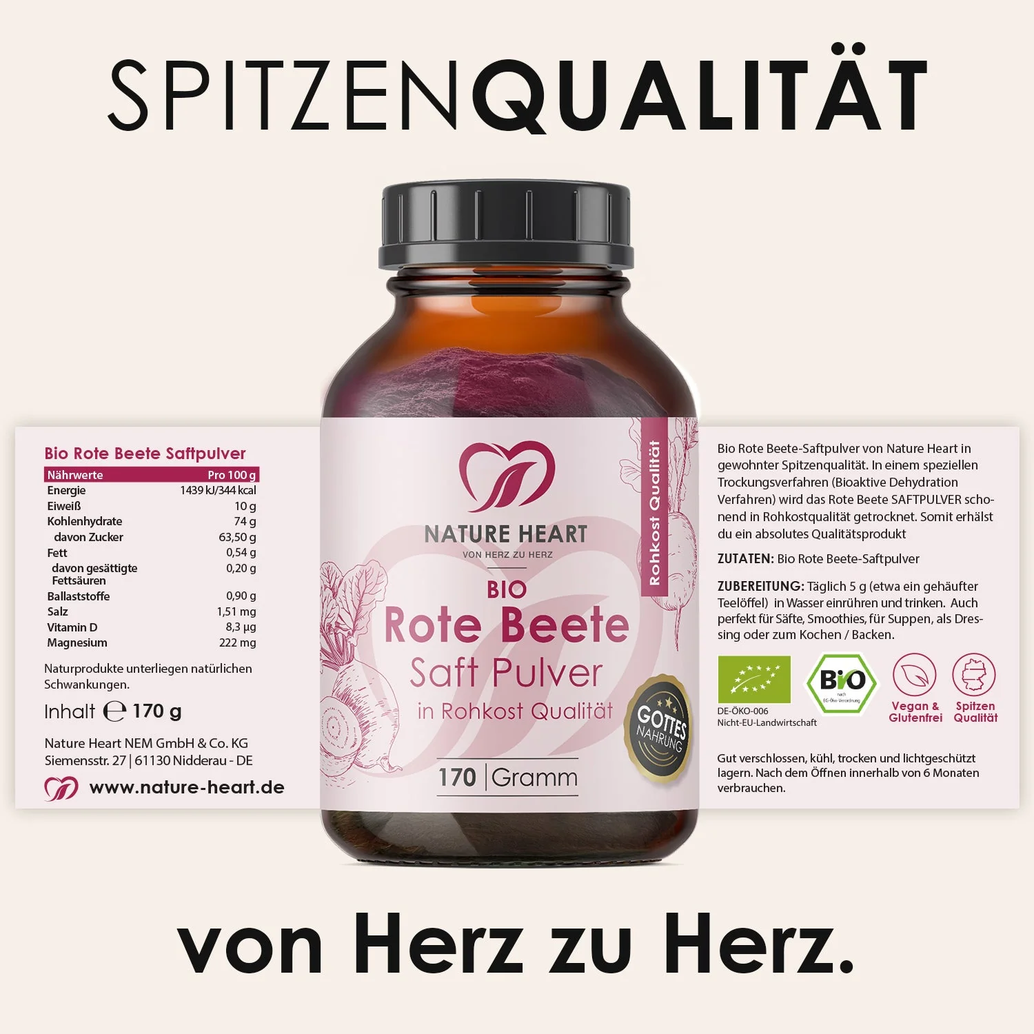BIO Rote Beete - Saftpulver - Image 4