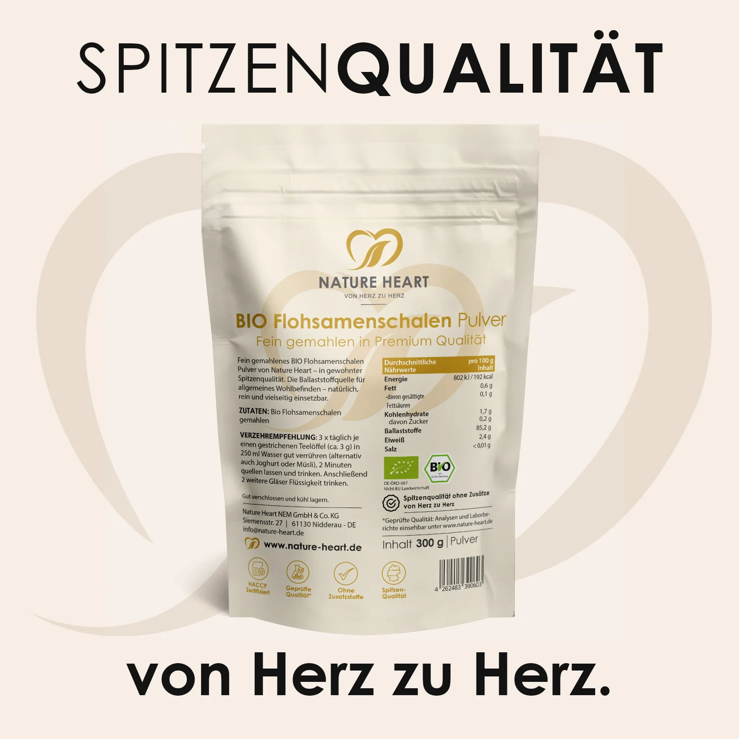 Flohsamenschalen BIO - Image 3